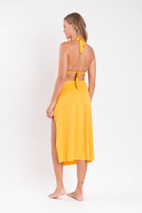 Model Back: Rio De Sol Jupe De Page Solar Long-Skirt-Knot