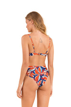 Charger l&#39;image dans la galerie, Model Back: Rio De Sol Haut Top Leaves Bandeau-Joy
