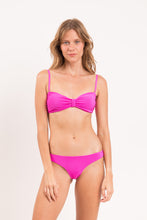 Charger l&#39;image dans la galerie, Model Front: Rio De Sol Haut Top Malibu-Rosa Bandeau-Duo

