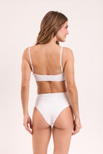 Charger l&#39;image dans la galerie, Model Back: Rio De Sol Haut Top Memphis-White Bandeau-Reto
