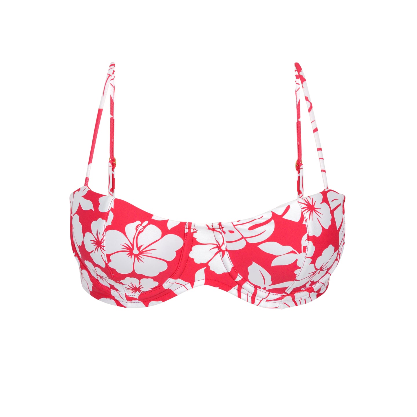 Product Front: Rio De Sol Haut Top Pua-Hibiscus Coral