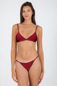 Model Front: Rio De Sol Haut Top Shimmer-Divino Tri-Fixo