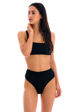 Charger l&#39;image dans la galerie, Set St-Tpz-Black Reto Hotpant-High
