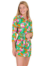 Charger l&#39;image dans la galerie, Green Bloom Chemise
