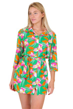 Charger l&#39;image dans la galerie, Green Bloom Chemise
